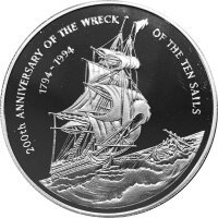 Cayman Inseln 2 Dollars 1994 - 200. Jahrestag des...