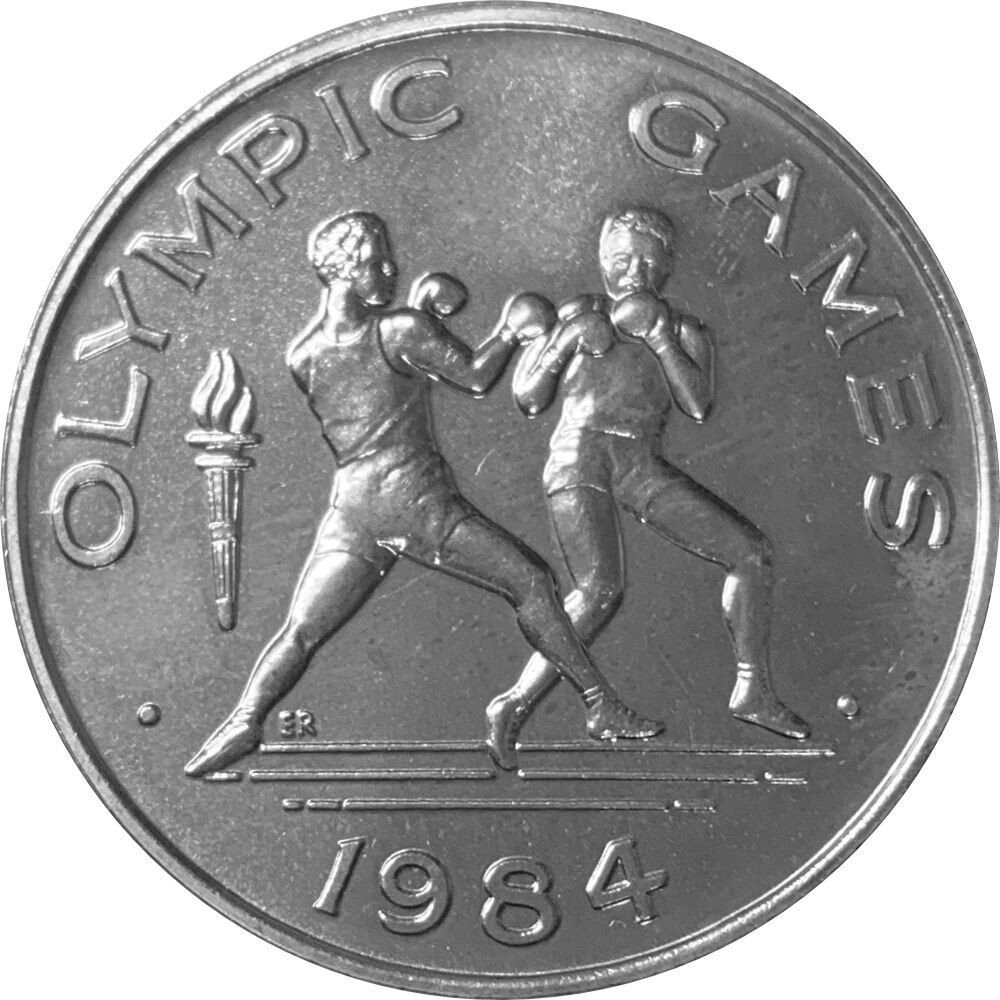 Samoa 1 Tala 1984 Olympische Sommerspiele in Los Angeles Boxkämpfer