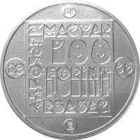 Ungarn 100 Forint 1985 - Wildkatze - Kupfer-Nickel-Zink