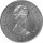 Gibraltar 25 New Pence 1971 "Berberaffe" - Kupfer-Nickel