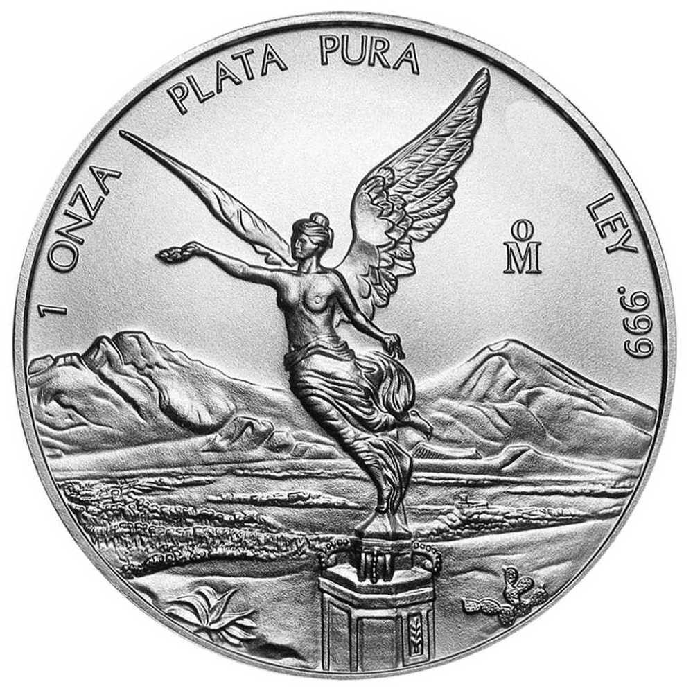 Mexiko 1 Oz Silbermünze Siegesgöttin Libertad 1996 ST