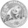 China Panda 1990 1 oz Silber - Polierte Platte