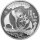 China Panda 1993 1 oz Silber - Polierte Platte