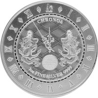 Tokelau Chronos | Zeit 2021 1 oz Silber