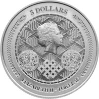 Tokelau Chronos | Zeit 2021 1 oz Silber