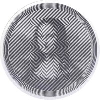 Tokelau Icon 2. Ausgabe Mona Lisa 2021 1 oz Silber Prooflike
