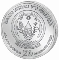 Ruanda Nautical 2021 Sedov 1 oz Silber | Polierte Platte