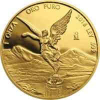 Mexiko Libertad 2018 1 oz Gold | Polierte Platte - Proof
