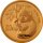 China Panda 1995 1 oz Gold | Original - Folie mit Kontrollzettel