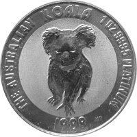 Australien Koala 1988 1 oz Platin