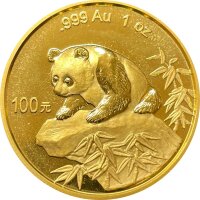 China Panda 1999 1 oz Gold