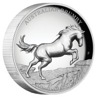 Australien Brumby 2. Ausgabe 2021 2 oz Silber | Wildpferd...