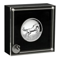 Australien Brumby 2. Ausgabe 2021 2 oz Silber | Wildpferd | PP High Relief