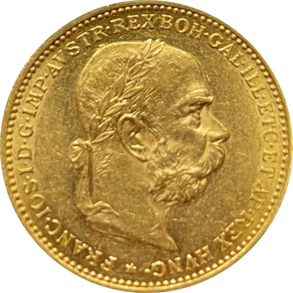 Österreich 20 Kronen Franz Joseph Gold