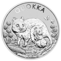 Australien Quokka 2. Ausgabe 2021 1 oz Silber