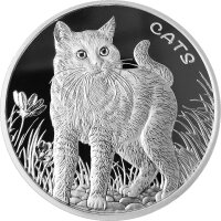 Fiji CATS 1. Ausgabe 2021 1 oz Silber | Prooflike