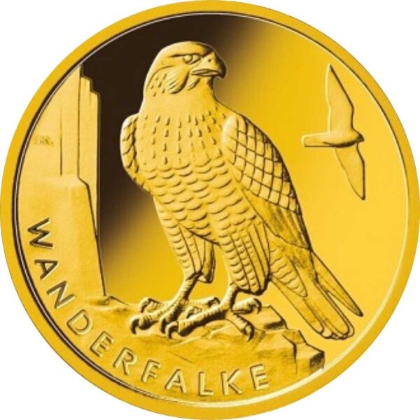 Deutschland 20 Euro Heimische Vögel 2019 - J - "Wanderfalke"
