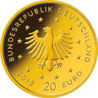 Deutschland 20 Euro Heimische Vögel 2019 - A - "Wanderfalke"