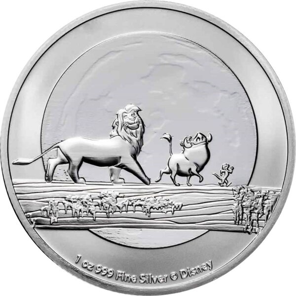 Niue Disney - König der Löwen 3. Ausgabe Hakuna Matata 2021 1 oz Silber