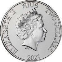 Niue Disney - König der Löwen 3. Ausgabe Hakuna Matata 2021 1 oz Silber