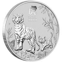 Australien Lunar III 2022 Jahr des Tigers 1000 Gramm Silber