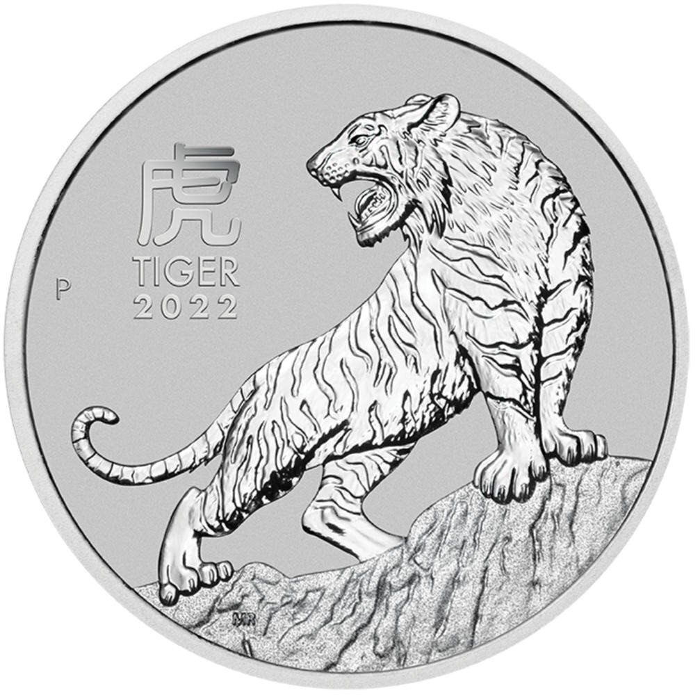 Australien Lunar III 2022 Jahr des Tigers 1 oz Platin