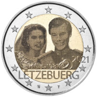 Luxemburg 2 Euro 2021 "Maria Teresa und Henri -...