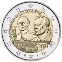 Luxemburg 2 Euro 2021 "Großherzog Jean -...