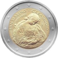 San Marino 2 Euro 2021 "Carvaggio"