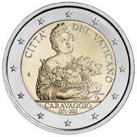 Vatikan 2 Euro 2021 "Carvaggio"