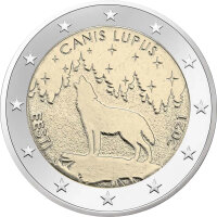 Estland 2 Euro 2021 "Wolf - Canis Lupus"