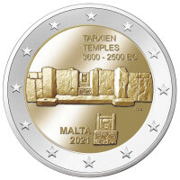 Malta 2 Euro 2021 "Tempel -  Tarxien"