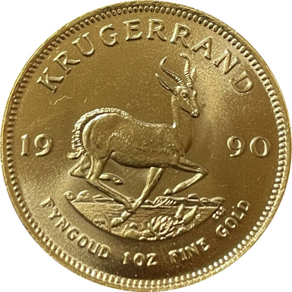 Südafrika Krügerrand 1990 1 oz Gold