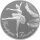 Weißrussland 20 Rubel 2013 - Ballerina - Silber PP F15