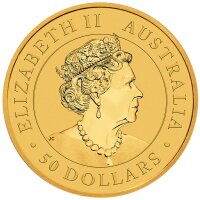 Australien Känguru 2022 1/2 oz Gold