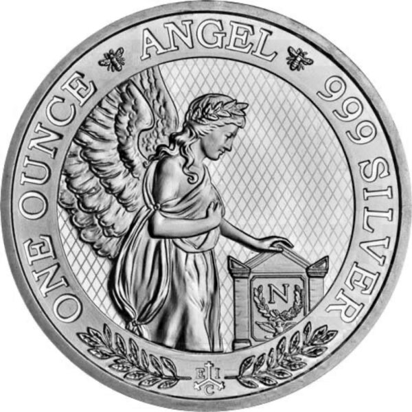Saint Helena 1. Ausgabe Angel 2021 1 oz Silber | Napoleon Angel | incl. Münzkapsel