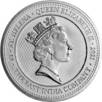 Saint Helena 1. Ausgabe Angel 2021 1 oz Silber | Napoleon Angel | incl. Münzkapsel