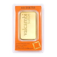 100 Gramm Goldbarren Valcambi | Neuware LBMA