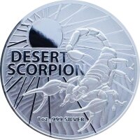 Australien Most Dangerous RAM Desert Scorpion 2022 1 oz Silber