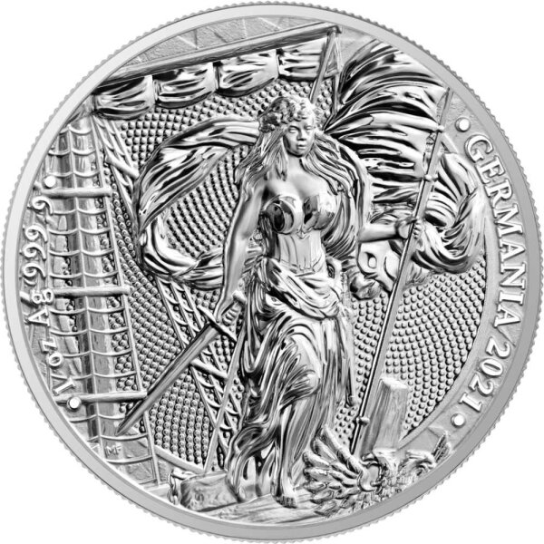 Round Germania 2021 1 oz Silber
