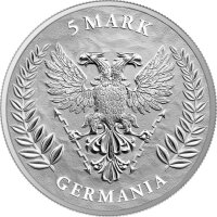 Round Germania 2021 1 oz Silber