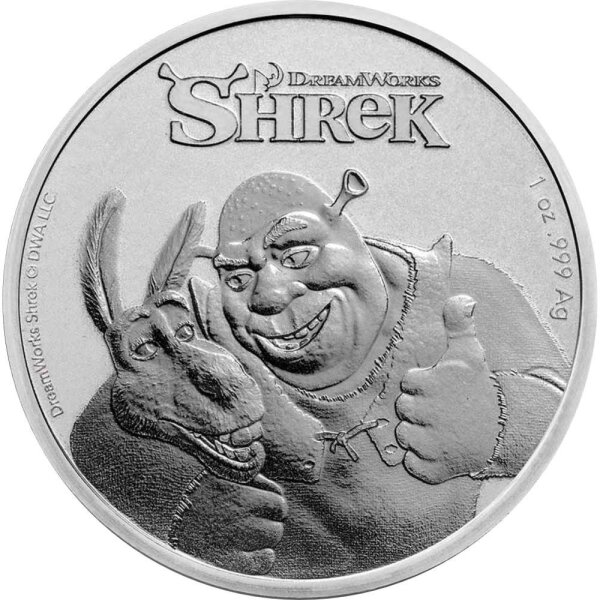 Niue Shrek 2021 - 1 oz Silber