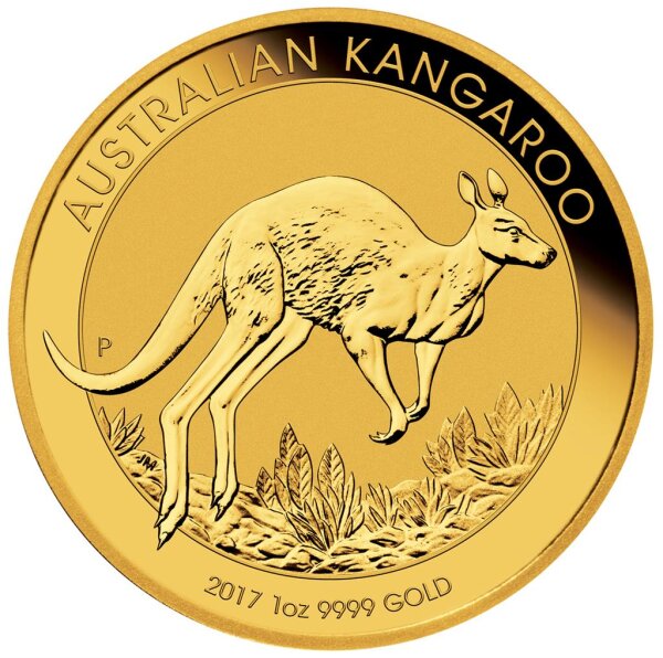 Australien Känguru 2017 1 oz Gold
