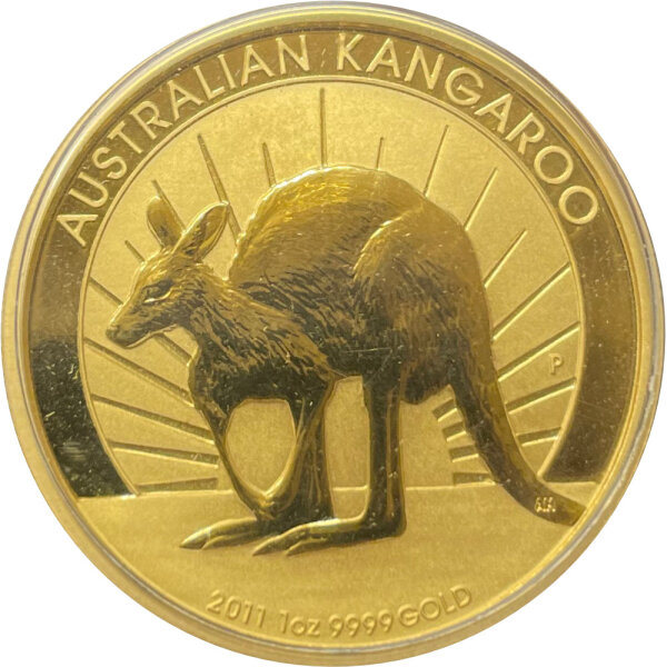 Australien Känguru 2011 1 oz Gold