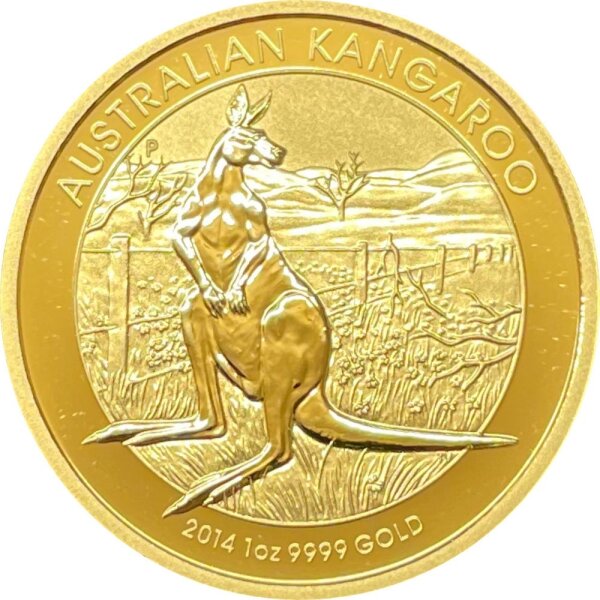 Australien Känguru 2014 1 oz Gold
