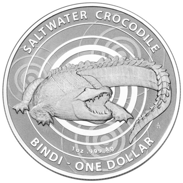 Australien Krokodil 2013 “Bindi” 1 oz Silber