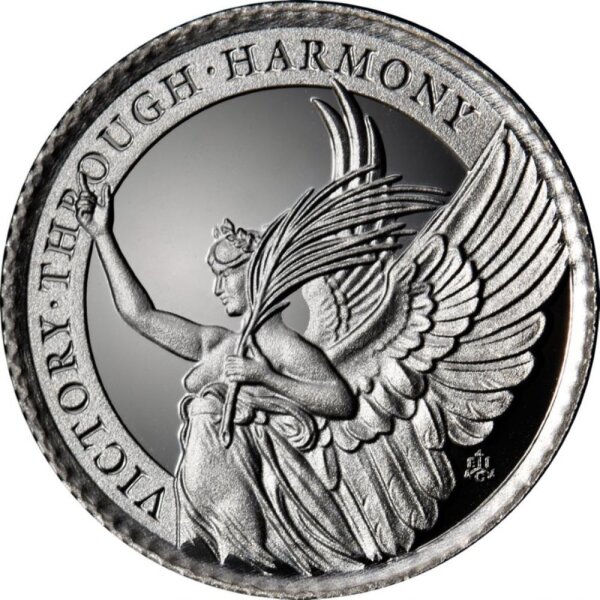 Saint Helena The Queens Virtues 1. Ausgabe Victory 2021 1/10 oz Platin