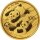 China Panda 2022 8 Gramm Gold - 40 Jahre Jubiläum - Original-Folie