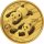 China Panda 2022 15 Gramm Gold - 40 Jahre Jubiläum - Original-Folie