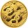 China Panda 2022 30 Gramm Gold - 40 Jahre Jubiläum - Original-Folie
